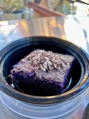 Ube bibingka