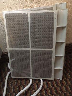 A/C filters dirty