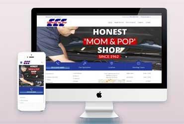 California Car Care in Murrieta was in need of a site that looked good on a mobile device.  They are thrilled with their new 'look'.