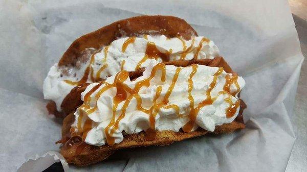 Apple Pie Taco on Taco Tuesday