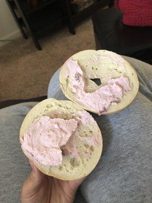 "Toasted" bagel