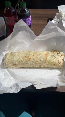 Super burrito unwrapped