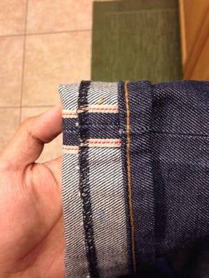 This place completely ruined my $200 pair of selvedge denim. I've never ever seen anywhere hem a pair of jeans this way,