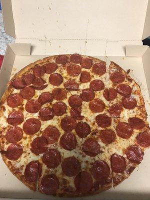 Thin Crust Pepperoni