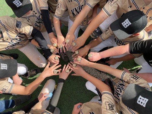 TBI winning the gold bracket in a large SoCal tournament