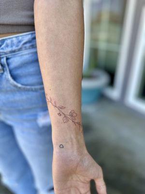 fine line tattoo