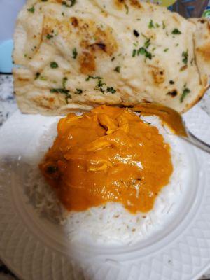 Chicken Tikka masala with Naan