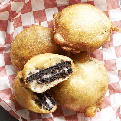 Deep fried Oreos