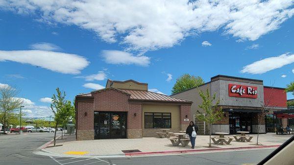 Flying Pie next to Cafe Rio in former Pizza Hut space