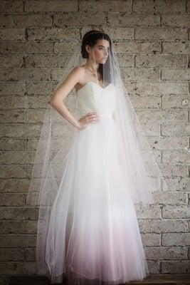 Hand dyed Bridal Gowns