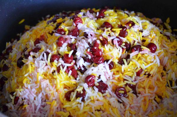 Sour Cherry Basmati Rice