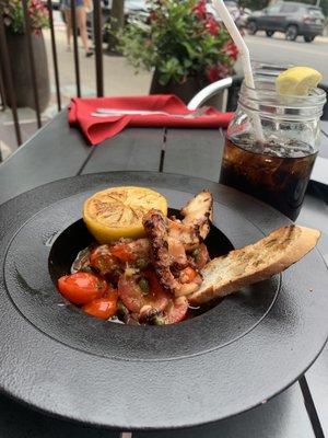 The grilled octopus, my son could not stop raving about it