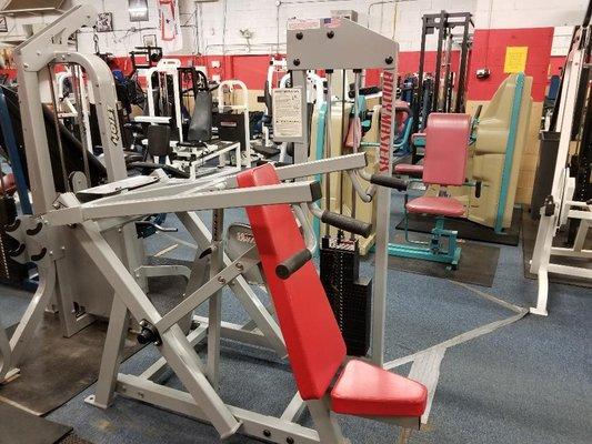 new Body Masters shoulder press