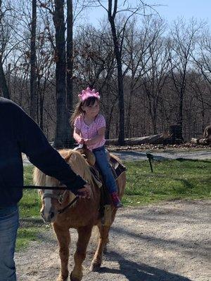 Pony rides for five dollars