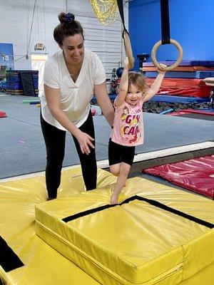 Buddy & Me -our 2 yr old class with parent participation