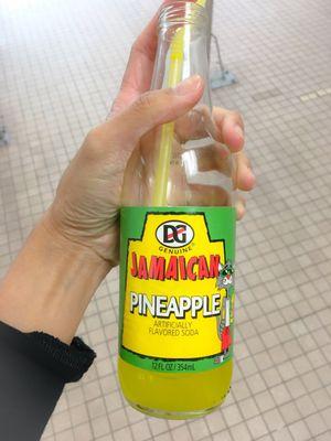 Jamaican pineapple soda. 9/5/16