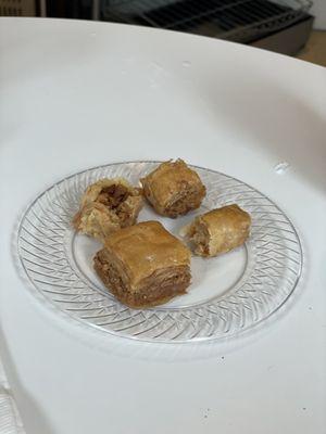 Baklava! Nice treat.