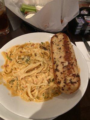 Chicken fettuccini