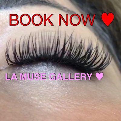 Full set of lashes