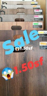 Laminate for just 1.50 sf great deal come check us out