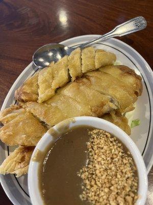 Crispy Fried Chicken With Almonds