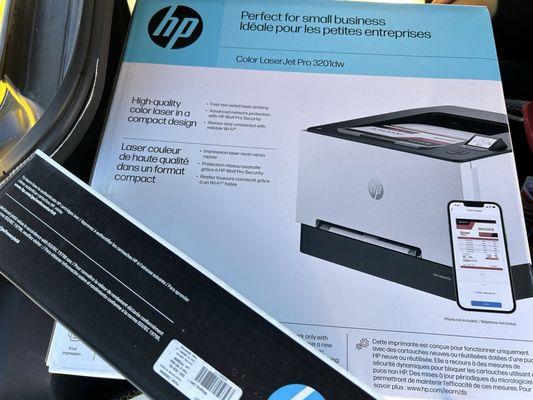 Finally got the HP Laser printer for home office