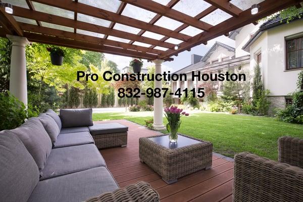 Pro Construction Houston - Patio