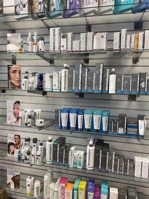 Dermalogica is super popular, such a wide variety of products.