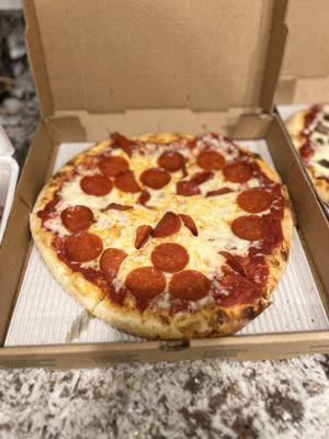 NY Style with pepperoni