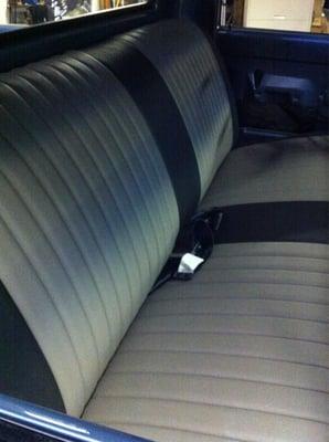 Custom truck seat