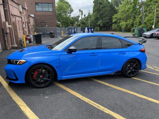 2023 Civic Type R Window Tint