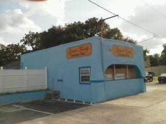 Blue Building on Curry Ford Rd.  Park in the back.