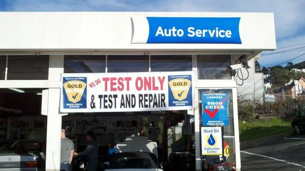 Because we're a Gold Shield Station, we can perform all smogs (test & test only) as well as perform Smog Repairs!  1 Stop Shop!