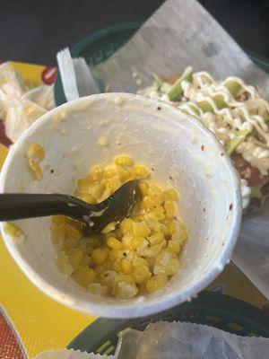 Elote in a cup