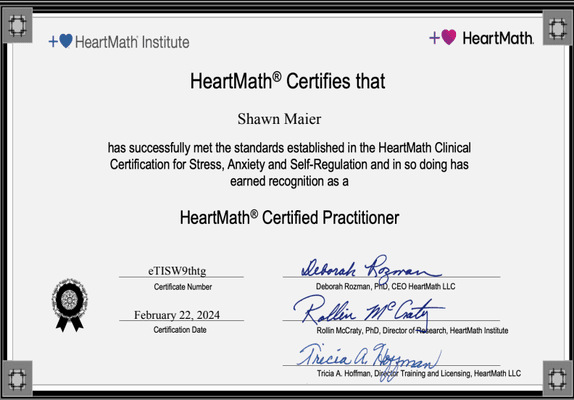 HeartMath Clinician Certification emphasizing the importance of emotional resilience and stress reduction in pain and stress management