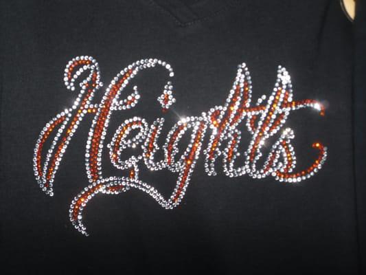 Heights Rhinestone Ladies Shirt