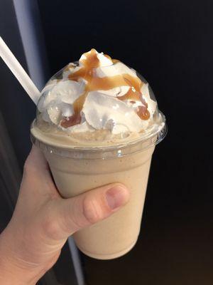 Caramel frappe