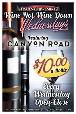 Wine Not, Wine Down?? Wednesdays