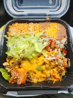 Machaca plate