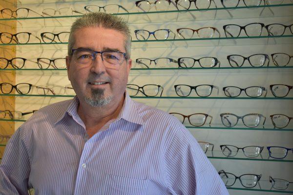 Carl Soares, registered optician and business owner.