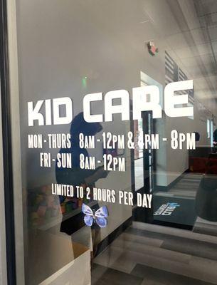 kid care hours