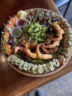 Ask about special ordering a togo sushi platter! (Unlike the Sushi Boat)