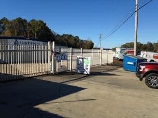 View of our main entry gate