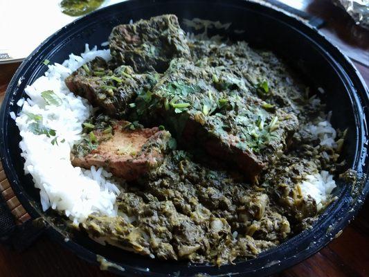 Saag paneer