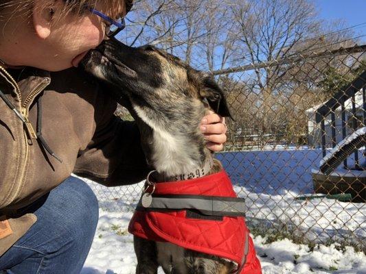 Love puppy kisses!