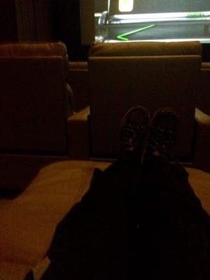 Feet reclined :)