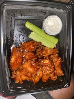 Boneless Wings With Root Beer BBQ Sauce