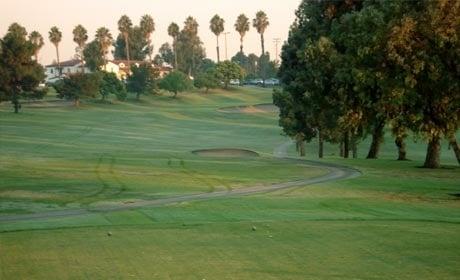 The 18th hole at Rec Park