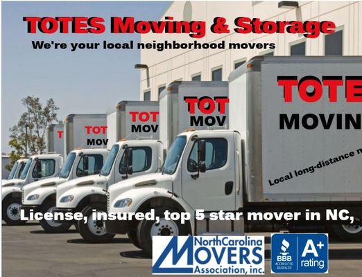 Totes On Demand Moving