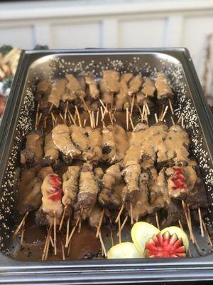 Beef satay